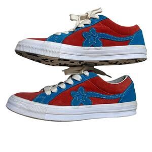 Golf Le Fleur x Converse One Star Ox 'Molten Lava' size Mens 6/Womens 8